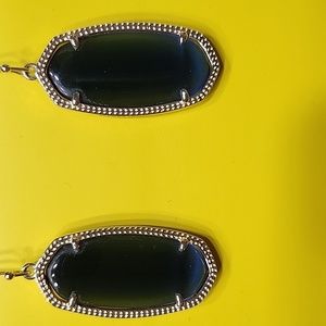SOLD Kendra Scott Elle, navy earrings